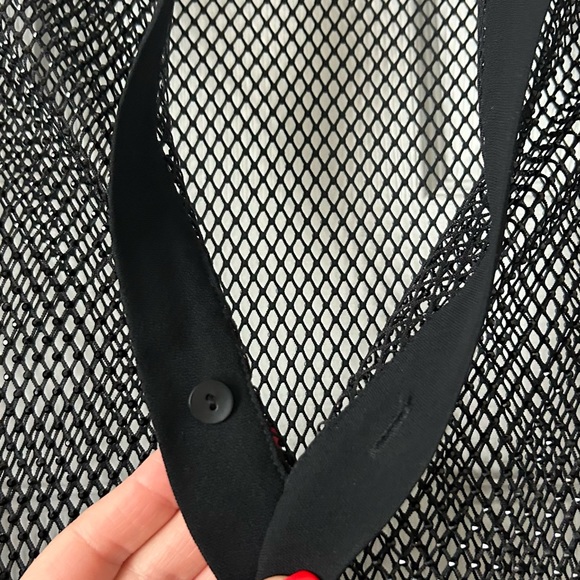 Massimo Dutti Sheer Shimmering Mesh Shirt XS - Picture 6 of 14